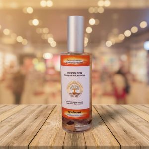 parfum d'intérieur purification en spray infusé aux pierres précieuses